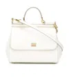 Dolce & Gabbana Sicily Tote Bag In White