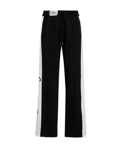 Dolce & Gabbana Dolce  Gabbana Side Band Jogging Pants In Black