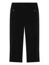 Dolce & Gabbana Side Panel-logo Plaque Joggers In Black