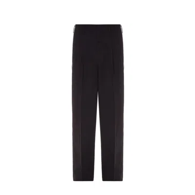 DOLCE & GABBANA SIDE STRIPE PLEAT TROUSERS