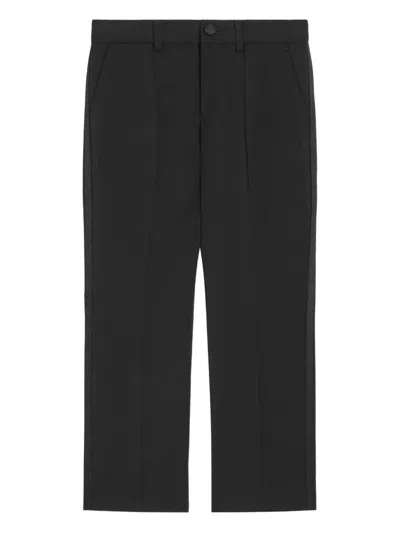 Dolce & Gabbana Kids' Side-stripe Trousers In Black