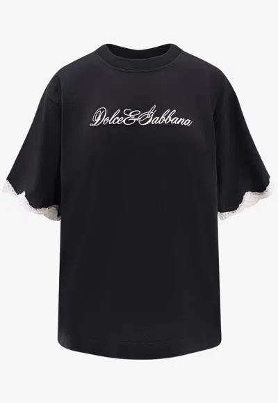 DOLCE & GABBANA SIGNATURE LOGO T-SHIRT