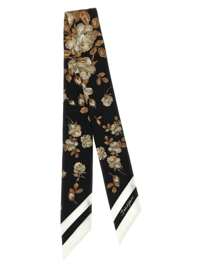 DOLCE & GABBANA SILK BANDEAU