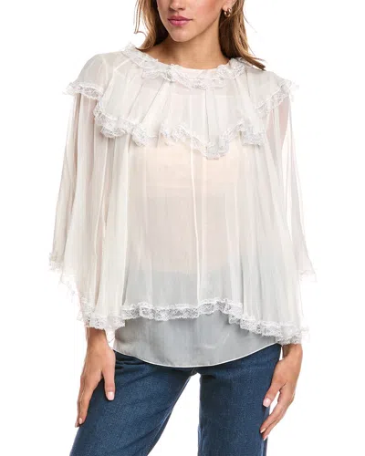 DOLCE & GABBANA DOLCE & GABBANA SILK-BLEND BLOUSE