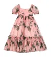 Dolce & Gabbana Silk-blend Floral Print Dress