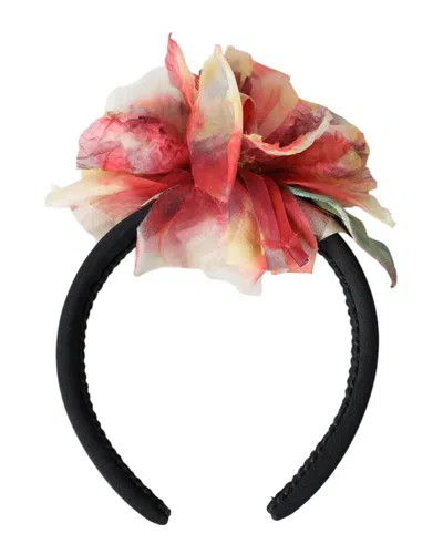 DOLCE & GABBANA DOLCE & GABBANA SILK-BLEND HAIRBAND
