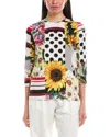 Dolce & Gabbana Silk-blend Top