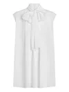 Dolce & Gabbana Silk Blouse In White