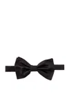 Dolce & Gabbana Silk Bow Tie Accessories In Black