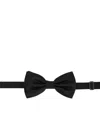 Dolce & Gabbana Silk Bow Tie Accessories In Black