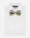 Dolce & Gabbana Silk Bow Tie In Green