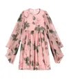 Dolce & Gabbana Silk Chiffon Floral Dress