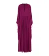 Dolce & Gabbana Silk Chiffon Maxi Dress