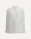 Dolce & Gabbana White Silk Shirt