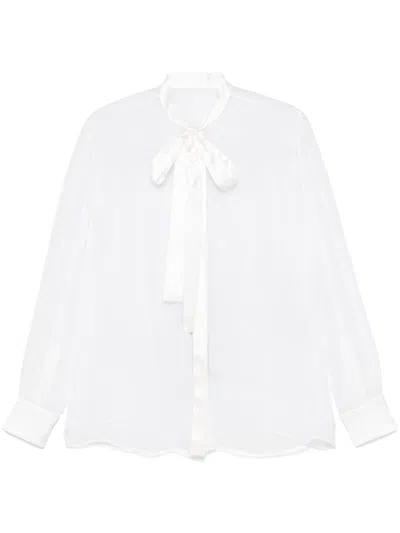 DOLCE & GABBANA SILK CHIFFON SHIRT