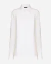 Dolce & Gabbana Silk Shirt In White