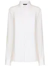 Dolce & Gabbana Silk Shirt In White
