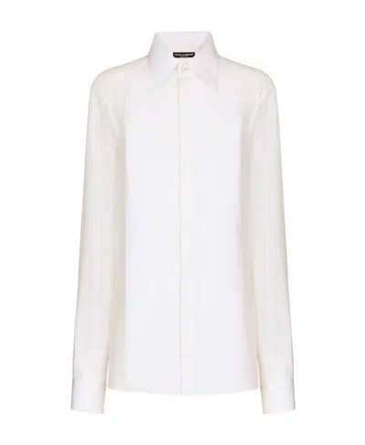 DOLCE & GABBANA DOLCE  GABBANA LONG SLEEVED LOOSE FIT SHIRT