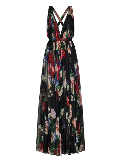 DOLCE & GABBANA SILK DRESS