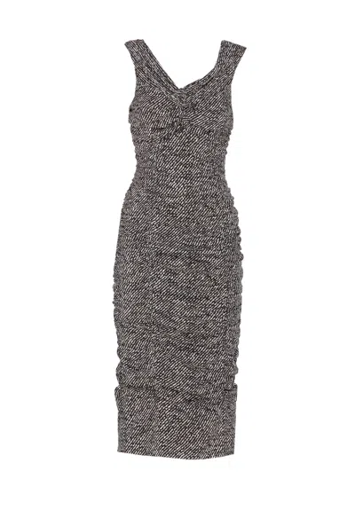 DOLCE & GABBANA SILK DRESS