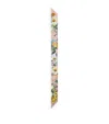 Dolce & Gabbana Floral Print Twill Headscarf