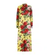 Dolce & Gabbana Bouquet Print Maxi Kaftan Dress