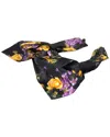 Dolce & Gabbana Silk Headband In Brown