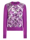 Dolce & Gabbana Majolica-print Silk Pullover