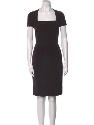 Pre-owned Dolce & Gabbana Silk Knee-length Dress In Multi