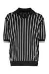 Dolce & Gabbana Silk-knit Polo Shirt