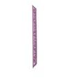 Dolce & Gabbana Silk Majolica Print Scarf In Purple