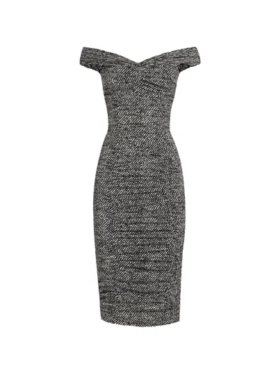 DOLCE & GABBANA SILK MIDI DRESS