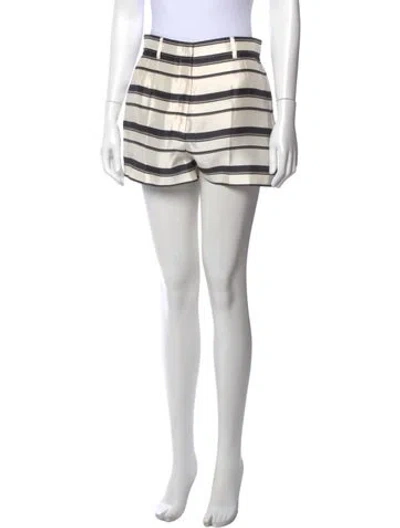 Pre-owned Dolce & Gabbana Silk Mini Shorts