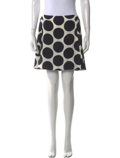 Pre-owned Dolce & Gabbana Silk Mini Skirt