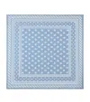 Dolce & Gabbana Silk Twill Foulard With All-over Dg Logo Print (90x90)