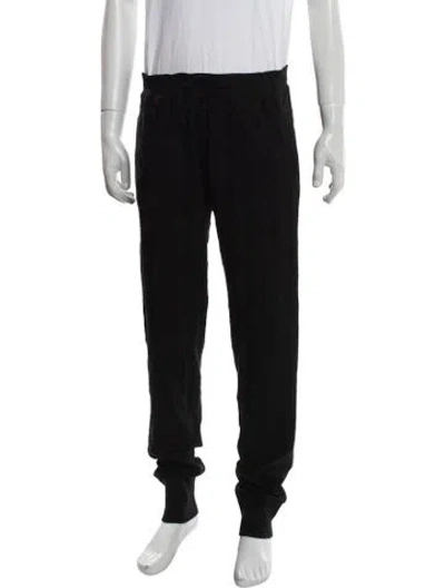 Pre-owned Dolce & Gabbana Silk Pajama Bottoms W/ Tags In Black