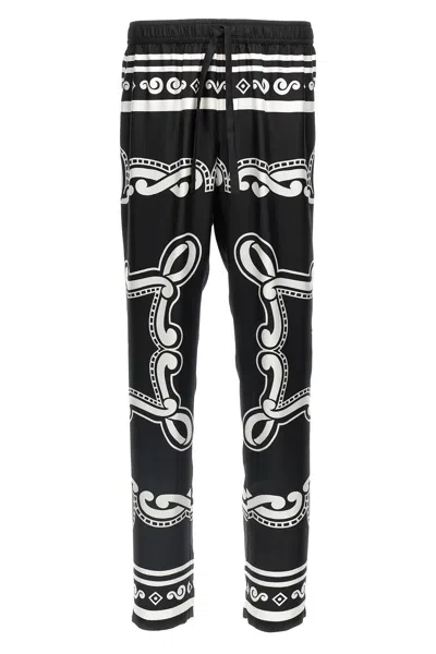 DOLCE & GABBANA DOLCE & GABBANA SILK PANTS