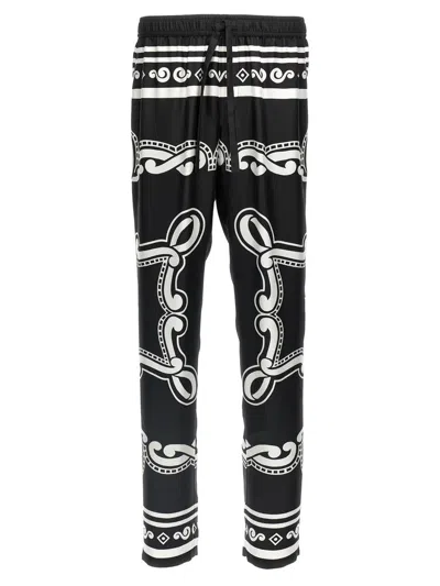 DOLCE & GABBANA DOLCE & GABBANA SILK PANTS