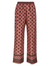 Dolce & Gabbana Silk Satin Jacquard Pajamas With Full Dg Logo