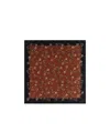 Dolce & Gabbana Silk Printed Scarf In Red