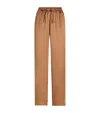Dolce & Gabbana Silk-satin Straight-leg Pajama Pants