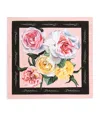 Dolce & Gabbana Silk Roses And Peonies Foulard