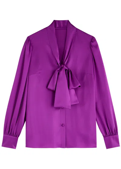 DOLCE & GABBANA DOLCE & GABBANA SILK-SATIN BLOUSE