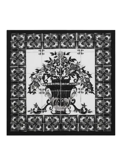 DOLCE & GABBANA SILK SCARF