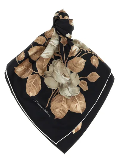 Dolce & Gabbana Silk Scarf In Multi