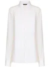 Dolce & Gabbana Silk Shirt In White