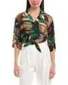 Dolce & Gabbana Silk Shirt In Black