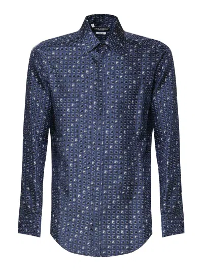 DOLCE & GABBANA CAMISA - AZUL