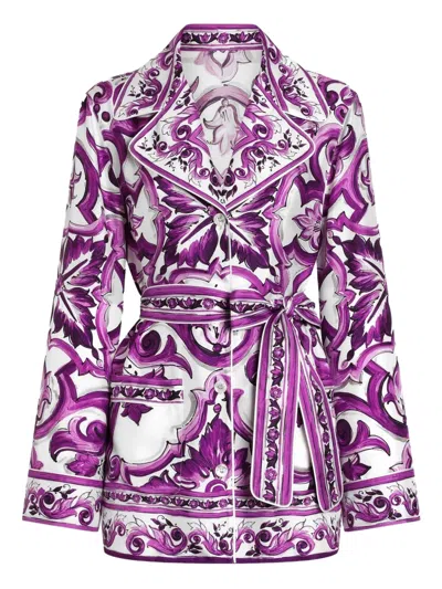 DOLCE & GABBANA SILK SHIRT