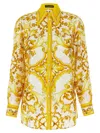 Dolce & Gabbana Majolica Print Long-sleeved Silk Shirt